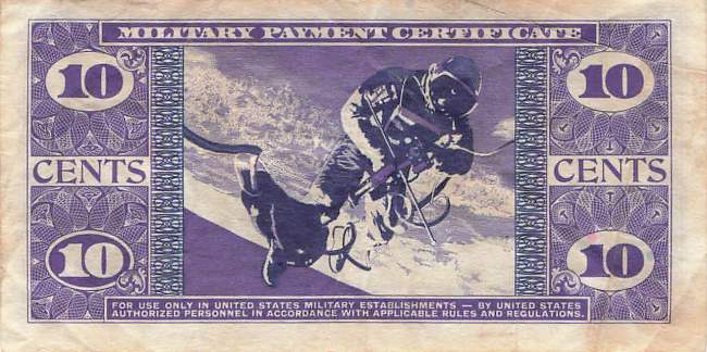 USA MPC Series 681 p.M76 10 Cents 1969 F